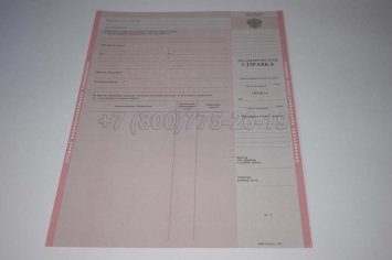 Академическая Справка Техникума 1999г в Улан-Удэ
