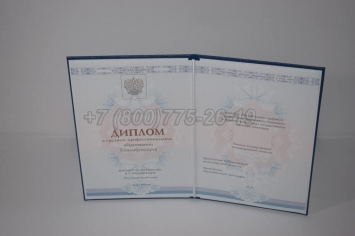 Диплом Техникума 2020г ГОЗНАК в Улан-Удэ