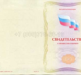 Свидетельство о Профессии Рабочего "Архивист" в Улан-Удэ